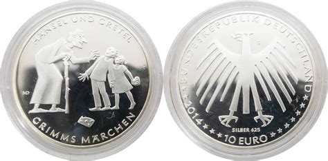 Deutschland Euro Silber G Grimms M Rchen H Nsel Und Gretel Pp