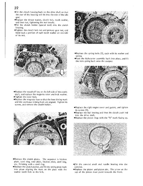 1999 2002 Kawasaki Kx125 Kx250 Motorcycle Service Repair Shop Manual Stained 9