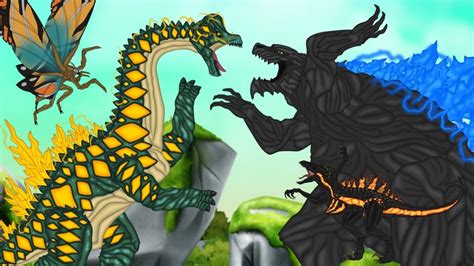 BRACHIOZILLA Vs GODZILLA EARTH Vs INDOZILLA RAPTOR EPIC BATTLE