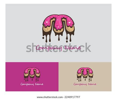 Cake Bakery Sweet Logo Template Design Stock Vector Royalty Free