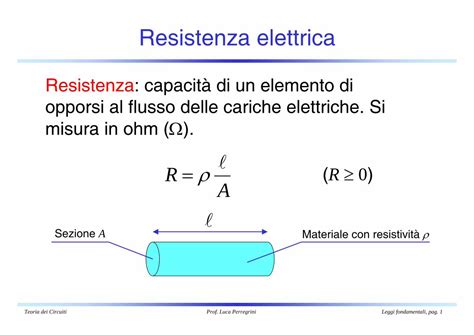 Pdf Leggi Fondamentaliteoria Dei Circuiti Prof Luca Perregrini