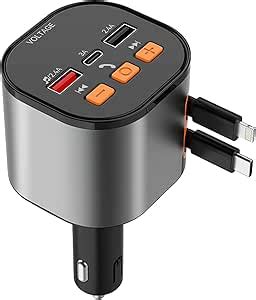 Amazon Bluetooth FM Transmitter Bluetooth Car Adapter PD 100W