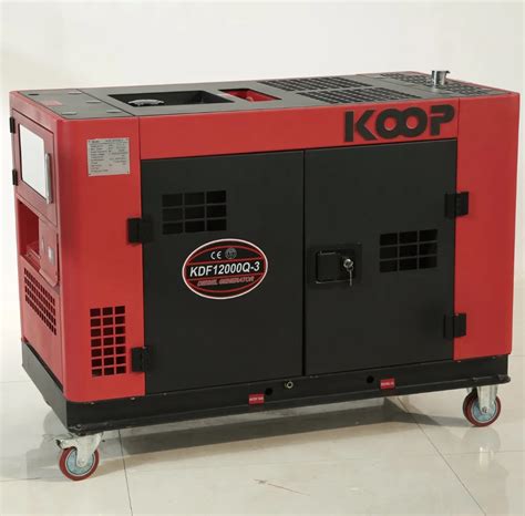 11kva 12kva 12kw 50hz 220v Silent Diesel Generator Set Koop Brand