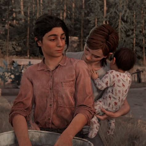 Tlou Dina Ellie And Jj Icon The Last Of Us Dina Ellie