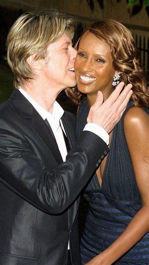 Pin By Stephanie Wolf On Bowie Iman And David Bowie David Bowie Wife Cute Celebrity Couples