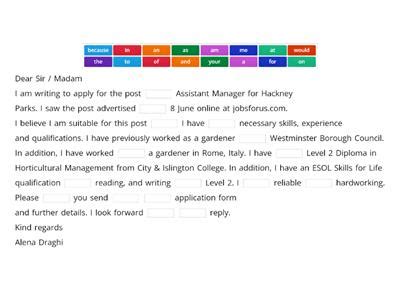 Structure Of A Formal Letter Teaching Resources