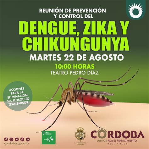 Reunión De Prevención Y Control Del Dengue Zika Y Chikungunya H