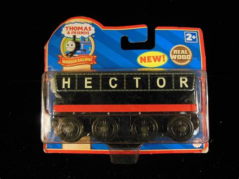 THOMAS AND FRIENDS HECTOR WOODEN TRAIN RAILWAY | #1800561891