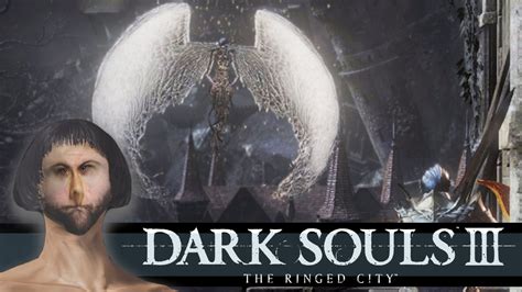 All Powerful Angel Monster Dark Souls 3 The Ringed City Dlc Gameplay