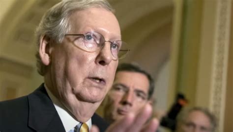 McConnell Working From Home Due To Injury After Recent Fall