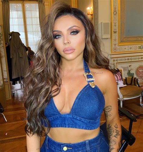 Jesy Nelson Showed Tits And Tattoos In Lingerie Photos The Fappening