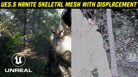 Unreal Engine 5 5 Nanite Skeletal Mesh Displacement YouTube