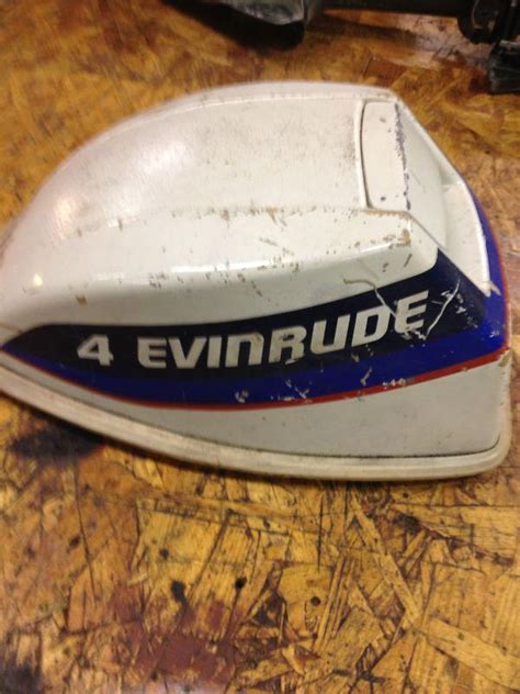 Sell Johnson Evinrude OMC 25 HP 1972 Engine Cowling Cover NO RESERVE