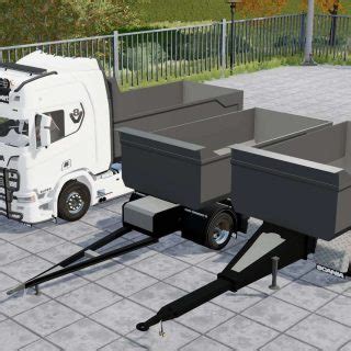 Scania Kipper LKW Anhänger v1 0 0 0 FS25 Mod FS22 Mod