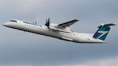 WestJet Dash 8 Makes Emergency Landing In Kelowna After Engine Failure