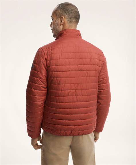 Brooks Brothers Men S Reversible Down Puffer Jacket Red Brooks Brothers