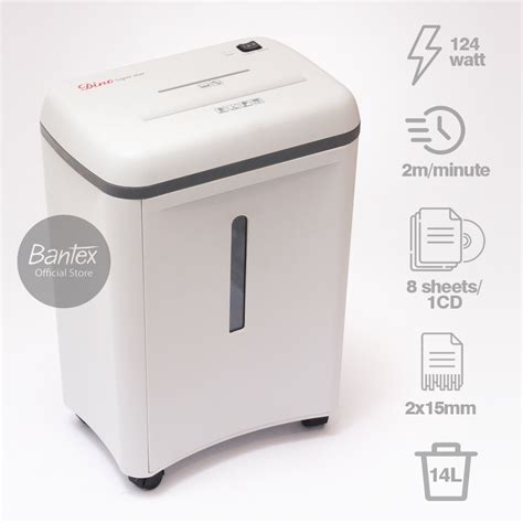 Jual Paper Shredder Mesin Penghancur Kertas Dan Cd Kapasitas Lembar