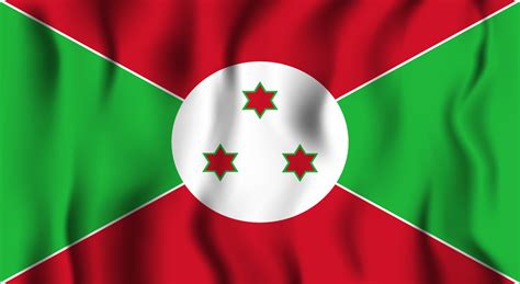 Flag of burundi 9286652 Vector Art at Vecteezy