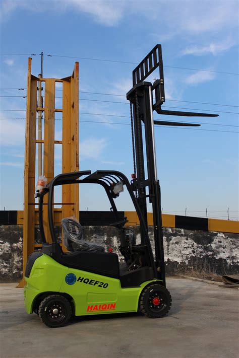 Haiqin Brand 2 0ton HQEF20 CE Mini Electric Forklift Hyster