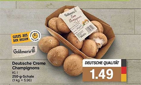 Deutsche Creme Champignons Goldmarie Angebot Bei Famila Nordwest