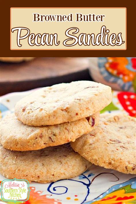 Browned Butter Pecan Sandies