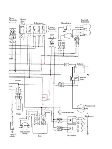 2 Yamaha Xj 600 N Schaltplan Yamaha Xj 600 51j Шкатулка секретов