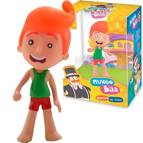 Boneco De Vinil Tito 15cm Mundo Bita Líder Brinquedos no Shoptime