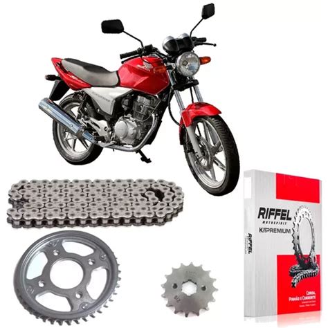 Kit Transmision Riffel Honda Cg Titan Full Fas Motos