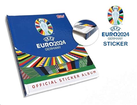 Topps UEFA EURO 2024 Hardcover Sticker Leeralbum NEU EBay