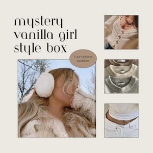 Mystery Style Box Vanilla Girl Aesthetic Etsy