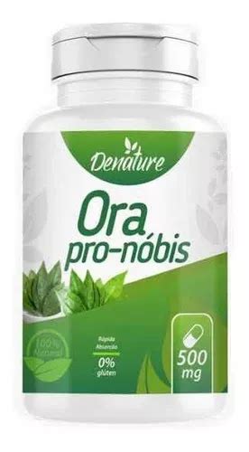 Suplemento Ora Pró nobis 500mg 100 Cápsulas Encapsulados Naturais