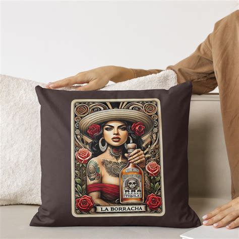 La Borracha Latina Png Chicana Png Tarot Card Digital Files Dtf Uvdtf Tumbler Mug T Shirt Png