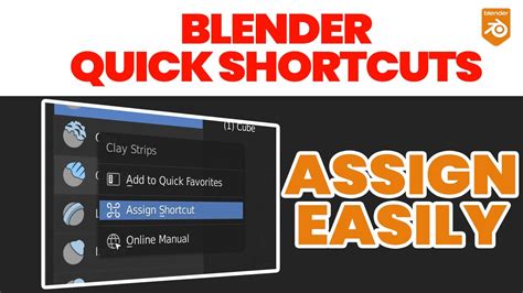 Creating Easy And Quick Custom Shortcuts Hotkeys In Blender 3 1 Youtube