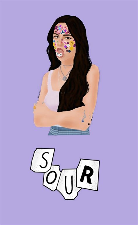 TRANSPARENT Olivia Rodrigo Sour Sticker Pack Etsy