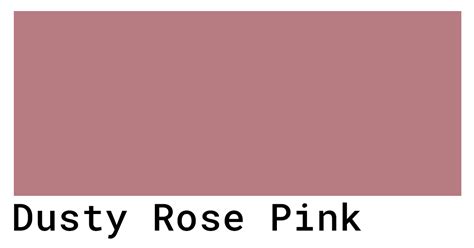 Dusty pink colour chart | Dresses Images 2022