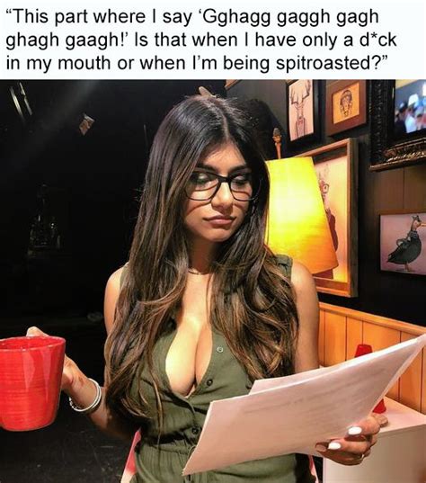 Mia Khalifa Has A Question About Her Next Scene Scrolller