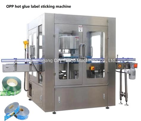 Automatic Round Square Bottle Hot Melt Sticker Sticking Label Labeling Machine For Tin Can