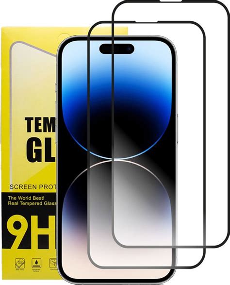 MMOBIEL 2 Stuks Glazen Screenprotector Geschikt Voor IPhone 14 Pro 6