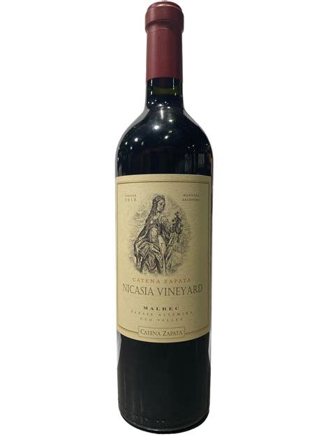 Catena Zapata Nicasia Vineyard Malbec 750ml Liquor Shed