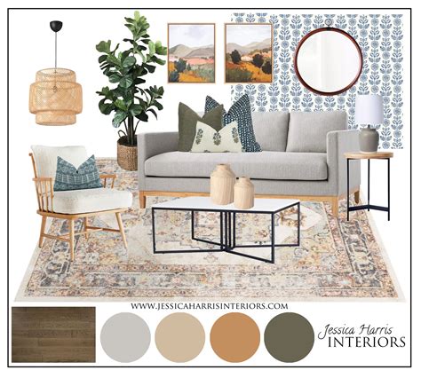 A Shoppable Cozy Transitional Living Room Jessica Harris Interiors