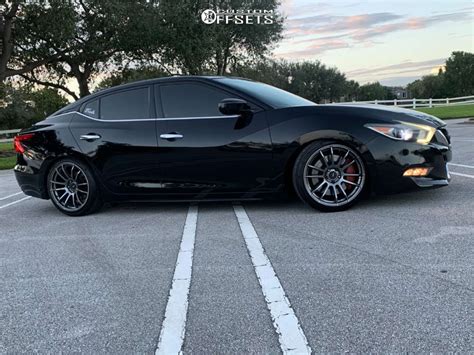 2016 Nissan Maxima With 19x95 35 Avid1 Av20 And 24545r19 Laufenn S