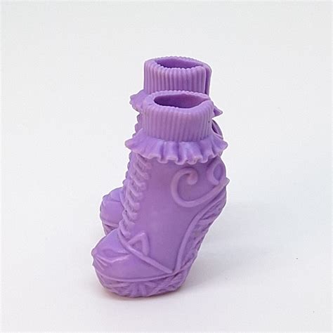 Monster High Catrine Demew Ghoul Chat Lavender Purple Shoes Only Ebay