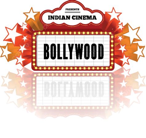 A Vector Illustration Of Bollywood A Traditional Indian Movie With