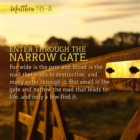 Enter Through The Narrow Gate The Christian Advocate