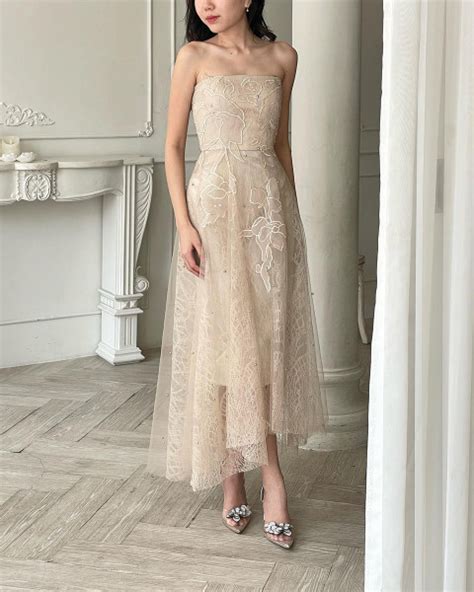 Estella Dress In Nude