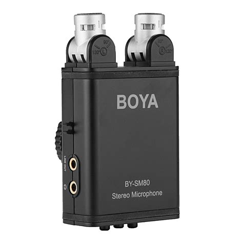 Стерео микрофон Boya BY-SM80 - купить в интернет-магазине Proaim.ru