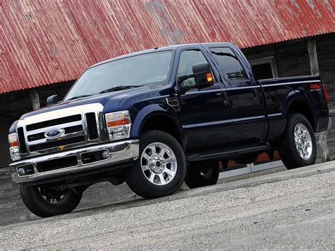 2008 4x4 Crewcab F 250 Ford Superduty Truck Hd Wallpaper Wallpaperbetter