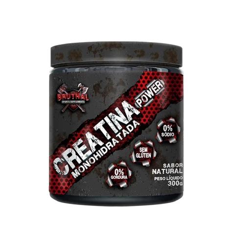 Creatina Power Monohidratada Bruthal Sports G Centauro