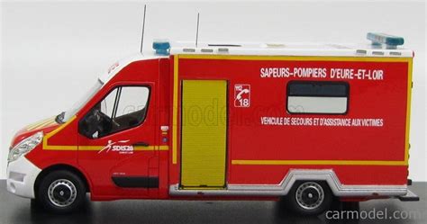 ALERTE ALERTE0034 Echelle 1 43 RENAULT MASTER VAN VSAV 28 AMBULANCE