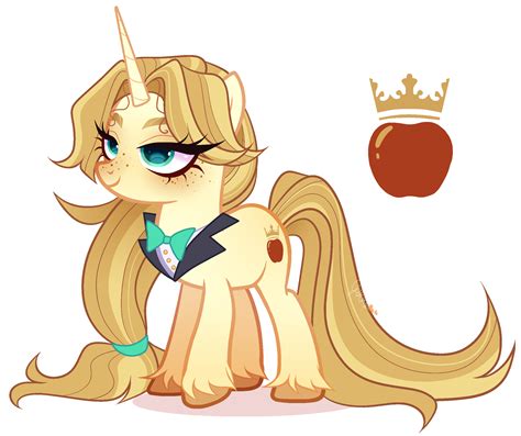 Next Gen Oc Adopt Applejack X Prince Blueblood By Gihhbloonde On